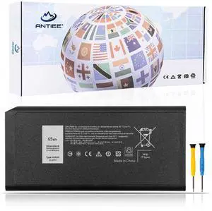 ANTIEE 4XKN5 CJ2K1 65Wh Battery for Dell Latitude 5404 5414 E5404 Rugged Extreme 7404 7414 E7404 P45G P45G002 P46G P46G001 P46G002 Series X8VWF 5XT3V VCWGN XRJDF 09FN4 453-BBBD 453-BBBE 11.1V
