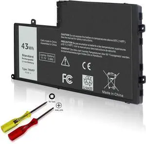 TRHFF 01V2F 1V2F6 11.1V 43Wh Battery Compatible with Dell Inspiron 5547 N5447 15-5548 14 15 5000 5445 5447 5448, Latitude 14 3450 15 3550, fits 1WWHW 0PD19 DFVYN 0DFVYN P39F 58DP4 VVMKC 0VVMKC 5MD4V