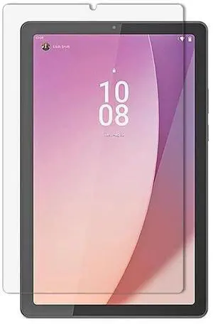 SaharaCase - ZeroDamage Ultra Strong Tempered Glass Screen Protector for Lenovo Tab M9 - Ultra Strong Anti Scratch/Fingerprint Full Coverage Bubble Free 9H Hardness - Clear