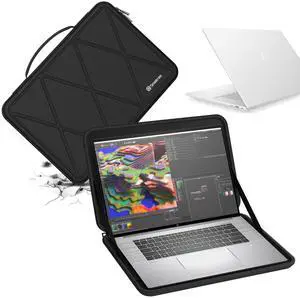 Smatree Hard EVA Protective Sleeve Compatible for 16 inch HP OmniBook X Flip Next Gen AI 16, for 16 inch OmniBook 7 Flip 2-in-1 Laptop Next Gen AI PC, for 16inch ZBook Studio G11/G10/G9 Case (X8279)
