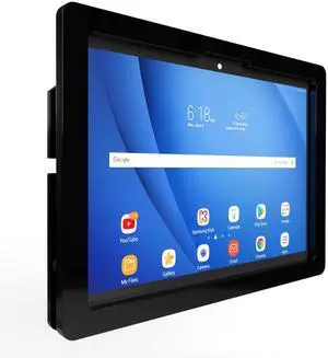 TABcare Security Anti-Theft Acrylic VESA Case for Lenovo TAB M11, K11 with Wall Mount Kit & 90-Degree USB C Charge Cable(Black, TAB M11 K11)