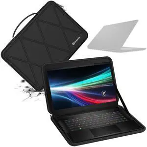Smatree Hard EVA Protective Sleeve Case Compatible for 15.6 inch MSI Cyborg 15 AI A1V/Cyborg 15, for 15.6 inch MSI Alpha 15/Creator 15 OLED/Stealth 15M/Stealth 15/Delta 15 AMD Series Laptop (X8280)