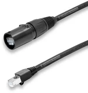 Elite Core PROCAT5E | Ultra-Flexible Shielded CAT5E | Tactical Ethernet to Booted RJ45 | 15' ft, 15 (PROCAT5E-S-RE-15)