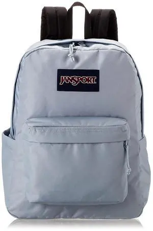 JanSport SuperBreak Plus Backpack with Padded 15-inch Laptop Sleeve and Integrated Bottle Pocket - Spacious and Durable Daypack for Work and Travel - Blue Dusk