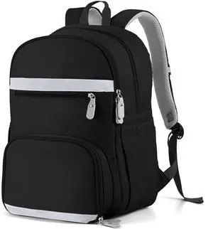 MoKo Womens Gym Backpack, Large Travel Backpack with Shoe Compartment Sports Bag with Wet Pockets 15.6 Inch Laptop Backpack Water Resistant Anti Theft Back Pack for Women Gifts, Black/Gray