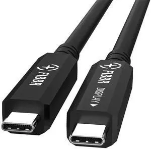 Fiber Optic USB C Cable(16.5ft), Full-Featured Active Optical USB C to USB C Cord Compatible with Touch Screen Display,HD Business Meetings Solution,Webcams,Cameras,Projectors etc