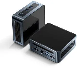 chatreey Mini PC AMD Ryzen 5 5625U 16GB RAM 512GB SSD Zen 3 6Cores 12Threads 4.3GHz Max, Tiny Desktop Computer with Win 11 Pro/Type-c 3.1/4K@60Hz Triple Display/WiFi 6/BT 5.0/RJ45 LAN/Fast USB