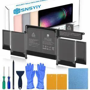 SNSYIY A1502 MacBook pro Battery Replacement A1493 A1582 Battery for MacBook Pro 13 Inch Retina A1502 (Mid 2014 Early 2015 Late 2013) MacBook Laptop Battery A1493 A1582 [7000mAh 11.34V 79.4Wh]