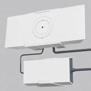 WOFOLiFE Wall Mount for Starlink Gen 3 V3 Router and Power Supply, Mounting Bracket with Cable Ties, Save Space, Cable Management, Stable Design, No-Drill Installation, Easy to Install