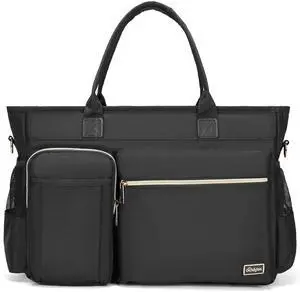 Laptop Tote Bag, Middle Size Computer Messenger Teacher Bag with 15.6'' Padded Laptop Sleeve Laptop Tote Bag, Middle Size Computer Messenger Teacher Bag with 15.6'' Padded Laptop Sleeve