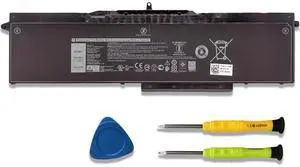 EFOHANA 1FXDH 1WJTO Laptop Battery Replacement for Dell Latitude 15 5501 5511 E5501 E5511 Precision 3541 3551 Series Notebook 01WJT0 1WJT0 0D191G D191G CN-0D191G 11.4V 97Wh 8071mAh 6-Cells