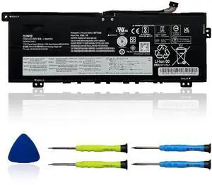 OUWEE L18M4PE0 Laptop Battery Compatible with Lenovo Yoga C740-14IML Series Notebook 5B10W67296 5B10U40209 L18L4PE0 5B10W67185 5B10U40210 7.72V 51Wh 6610mAh 4-Cell