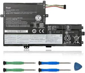 VANPIR L18C3PF6 Laptop Battery 11.25V 36Wh Replacement for Lenovo IdeaPad C340-15IIL C340-15IWL S340-14API S340-14IIL Series 5B10W67195 5B10T09094 L18L3PF2 L18M3PF7 L18C3PF7