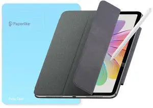 Paperlike Folio Case for iPad Pro 11" (2020/21/22), iPad Air 11" (2024/25) & iPad Air 10.9" (2020/22) - Magnetic, Lightweight, Slim, Protective case with Apple Pencil Charging, auto Sleep/Wake