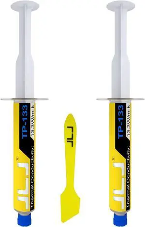 JLJ 80g CPU Paste Thermal Compound Paste Heatsink for IC/Processor/CPU/All Coolers, Carbon Based High Performance, Thermal Interface Material