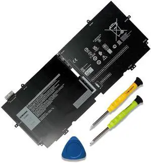 EFOHANA 52TWH Laptop Battery Replacement for Dell XPS 13 7390 2-in-1 Series Notebook P103G P103G001 P103G002 MM6M8 0MM6M8 XX3T7 0XX3T7 7.6V 51Wh 4 Cell with Magnet