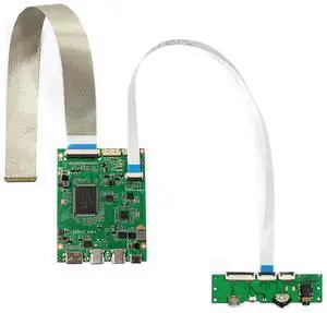 FanyiTek USB C Type C Control Board for 15.6" 1366x768 B156XTK01.0 Touch 40pin Glossy OnCell Digitizer LCD LED Display
