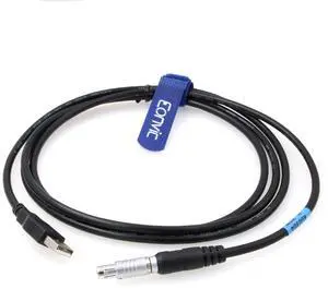 Eonvic Hiper Lite Plus/Lite+ Pro 5 Pin Male to USB Data Cable GPS Host to Computer for Top-con