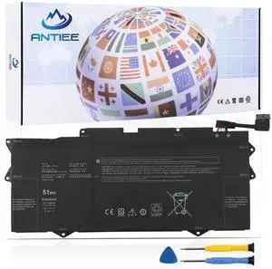 ANTIEE YM15G Laptop Battery Replacement for Dell XPS 13 9315 Series (Not for 9315 2-in-1) 9315-P1708LTW 9315-D1705S 9315-C0NNP 9315-WP01KR 0G9FHC G9FHC 0W6D4H W6D4H 11.55V 51Wh 4191mAh