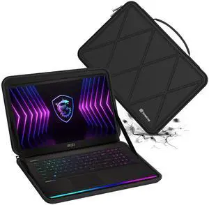 Smatree Hard Sleeve Case for 17.3 inch MSI Raider GE77 HX, for 17.3 inch MSI GE78 HX/GE76, for 17 inch Stealth Gaming Laptop, Anti-Shock and Waterproof Notebook Bag (NO Fit Other 17inch Laptop)