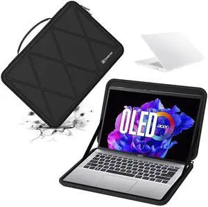 Smatree Hard EVA Protective Sleeve Case Compatible for 14 inch Acer Swift Go SFG14-72T-58SH/SFG14-72T-71QF/SFG14-72T-718K/SFG14-72-72YK Laptop Waterproof Slim Sleeve Bag (X8043)