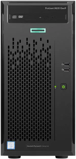 Hpe 837826-001 ProLiant ML10 Entry Server, 4 GB RAM, No HDD, Black