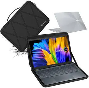 Smatree Hard EVA Protective Sleeve Case Compatible for 14 inch ASUS Zenbook A14 UX3407 Copilot+PC, for 14 inch ASUS Zenbook S 14 UX5406, for 13.3 inch ASUS Zenbook Flip 13 OLED UX363 Laptop (X8026)