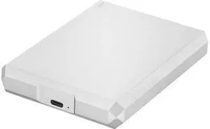 LaCie Mobile Drive, 5 TB , External Hard Drive HDD  Moon Silver, USB-C USB 3.0, With Rescue Services (STHG5000400)