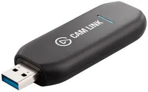 Elgato Cam Link 4K  External Capture Card for DSLR & Camcorder, ActionCam as Webcam, Meet/Stream/Record in 1080p60 or 4K30/4K60, Easy Connect for OBS/Zoom/Discord  HDMI to USB 3.0, PC/Mac/iPad