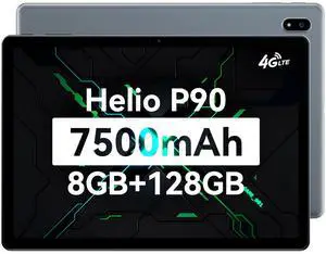 ALLDOCUBE X Game Tablet PC, Android 11, 10.5" Tablet, Helio P90 CPU, 8GB RAM/128GB ROM, Full fit HD IPS Screen, Type-C, 7500mAh Battery,2.4+5G WiFi,Bluetooth5.0,Support Game, Office, Paint Modes