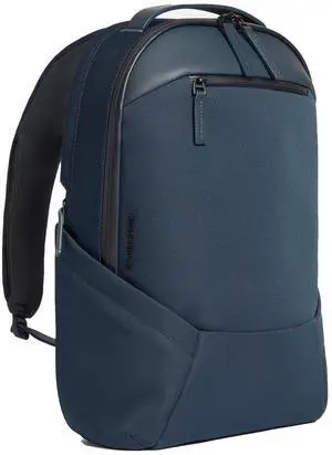 Troubadour Apex Backpack 3.0 - Premium Waterproof Laptop Backpack Fits Up to 17" - Ergonomic Design for Work and Travel - Stylish Backpack with 5-Year Guarantee - Navy