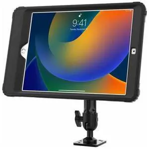 CTA Digital Wireless Charging Case  Wireless Inductive Charging Case and Base with Splash-Proof, Impact-Resistant Thick Silicone Cover for iPad 7-9 Gen 10.2-Inch and iPad Pro 10.5-Inch (AUT-VDMICC)