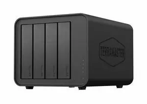 TERRAMASTER F4-424 NAS Storage 4Bay - N95 Quad-Core CPU, 8GB DDR5 RAM, 2.5GbE Port x 2, Network Attached Storage with High Performance (Diskless)