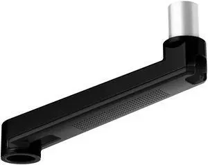 Ergounion Extension Monitor Arm, to Increase Arm Length, Only for The E-Series Monitor Mount, Compatible Accessory, Black
