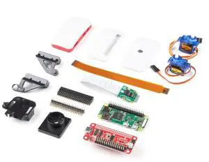 SparkFun Raspberry Pi Zero W Camera Kit - Includes All The Pieces You Need to Assemble and Program IoT Raspberry Pi Zero Camera