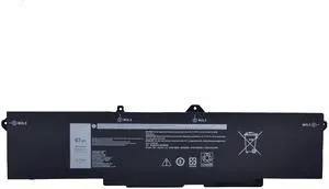 NBULBL 9JRV0 Laptop Battery Replacement for Dell Latitude 5521 5531 Precision 3561 3571 3581 3591 Alienware m17 R5 AMD Alienware m18 R1 R2 Alienware m18 R1 AMD Series 0P3TJ 0R05P0 05RGW [11.4V 97Wh]
