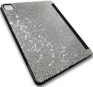 Teazgopx Bling Rhinestone Case Compatible with iPad Pro 11 Inch M4(2024, 5th Gen) Models: A2836, A2837, A3006-High Quality Hand Glued Diamond,Glitter Sparkle Fashion Luxury Shiny Crystal Hard Shell
