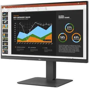 LG 24BR650B-C - FHD LED Monitor - HDMI, DisplayPort, USB-C - Speakers - 3 Year Warranty
