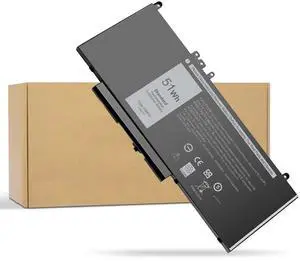 BND G5M10 Replacement Battery for Dell Laptop 14 15 E5450 E5550 E5250 Series Notebook 8V5GX R9XM9 1KY05 08V5GX VMKXM 5XFWC PF59Y 451-BBLN 451-BBLL, 15.6-inch, (7.4V 51WH,4 Cell)