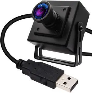 ELP Global Shutter USB Camera - Wide Angle Webcam for Computer & Laser Engraver - 1080P, 90fps, 120 Low Distortion Lens