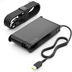 135W Laptop Charger for Lenovo ThinkPad P1, X1 Extreme, P15v T440P T470P W540,Ideapad Yoga Y50 Y50p Y700, Legion Y50 Y520 Y530 Y7000P ThinkBook 15P AC Power Adapter