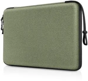 FINPAC Hard Laptop Sleeve Case for 15.3 inch MacBook Air M4 M3 M2 2025 2024, 16.2 inch MacBook Pro M4/M3/M2/M1 Pro/Max A2991 A2780 A2485 A2141, Waterproof Case for Surface Laptop/Book, Olive