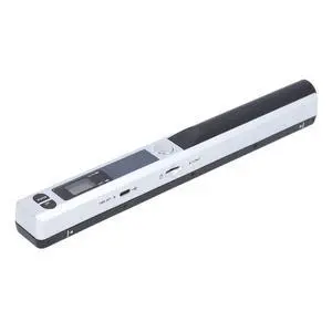 Portable Scanner, PDF and JPG Compact 900DPI USB 2.0 8.27 Inch Mobile Document Scanner with CD for Pictures (Silver)