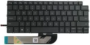 AUTENS US Keyboard for Dell Inspiron 5300 5301 5390 5391 5400 5401 5402 5405 5406 5408 5409 5490 5493 5494 5498 7300 7306 7390 7391 7400 7405 7490 7491 Laptop No Frame (Black, Backlight)