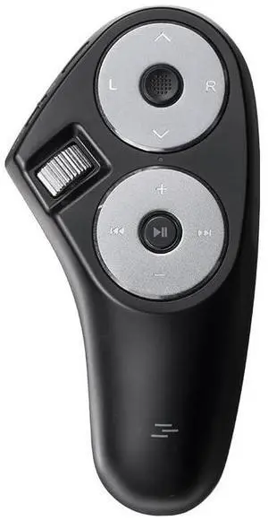 SANWA Bluetooth + 2.4G Wireless Handheld Mouse, 3 in 1 Presentation Clicker, Remote Air Mouse with Scroll, Portable Finger Mice, Rechargeable PPT Slide, Compatible with Mac, PC, Laptop, Phone, Tablet