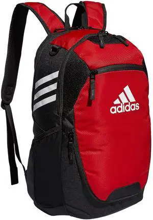 adidas Stadium Team Sports Backpack for Men and Women (36l) Durable Athletic Laptop Bag, Power Red/3.0, One Size