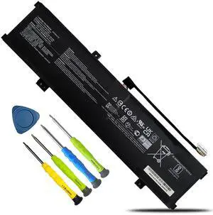 BOWEIRUI 90Wh BTY-M55 Laptop Battery Replacement for MSI Alpha 15 A3DDK A4DEK B5EEK B5EX MSI Alpha 17 B5EEK MSI Pulse GL66 12UGK MSI Sword 15 A11UG 925QA055H Serie Notebook BTY-M55 925QA055H 5845mAh