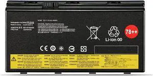 HBFVG 78++ 78+ 00HW030 SB10F46468 01AV451 4X50K14092 5B10W13950 Laptop Battery Replacement for Lenovo ThinkPad P70 20ER 20ES ThinkPad P71 20HK Series(15V 96Wh)