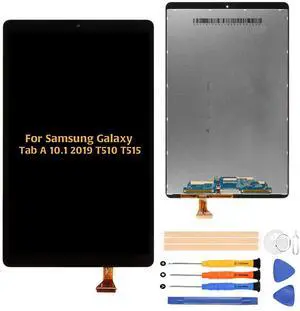 A-MIND LCD Screen Replacement Kit for Samsung Galaxy Tab A 10.1 2019 SM-T510 SM-T515 Display and Touch Digitizer Assembly, Includes Repair Tools (Black)