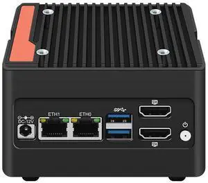 N355 Mini PC 4-Bay NAS Server Pocket Host X86 P6 Lake-N355(Upgraded intelN305) 4M.2 NVMe Expansion Slots, DDR5 4800MHz, Dual 2.5G Network Cards (NO RAM NO SSD)